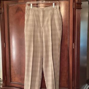 Adolfo Studio.   Size 12.   Houndstooth plaid pants